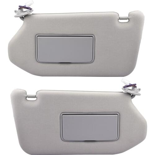 Car Left Driver Sun Visor Sunshade Sun Shield Antidazzle Visor Sunvisor With Lamp For Nissan 96401-9PB0A Car Interior Parts