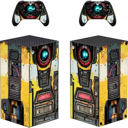 Game Style Xbox Series X Skin Sticker for Console & 2 Controllers Decal Vinyl Protective Skins Style 1