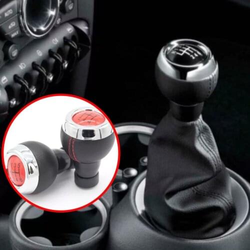 1pc Car Gear Shift Knob 5/6 Speed Sports Lever HandBall For BMW MINI COOPER for R55 R56 R57 R58 R59 R60 R61