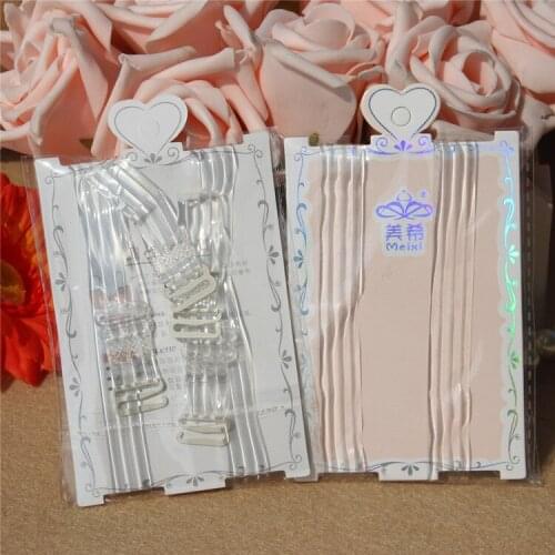 1.5cm one size Non-slip stealth Stripe widened Shoulder Strap No box comfortable underwear belt plastic plastic buckle 10pcs/lot