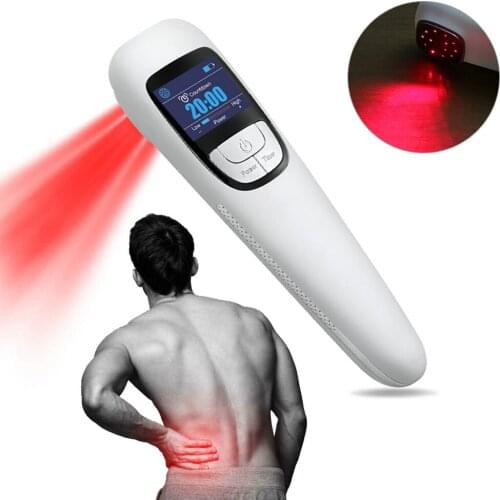 808nm and 650nm Deep Tissue Laser Therapy Machine Class 3b Laser Therapy for Pain Relief, Sport Injuries, Arthritis, Wounds