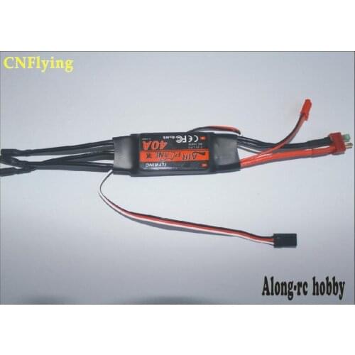 FREE SHIPPING 2pcs FLYWING 40A brushless ESC 5v/2a for RC airplane model/hobby plane rc airplane SU35 PLANE spaer part