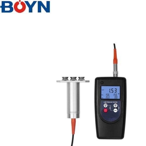 LTTS-10K three-roller principle digital wire rope tension meter