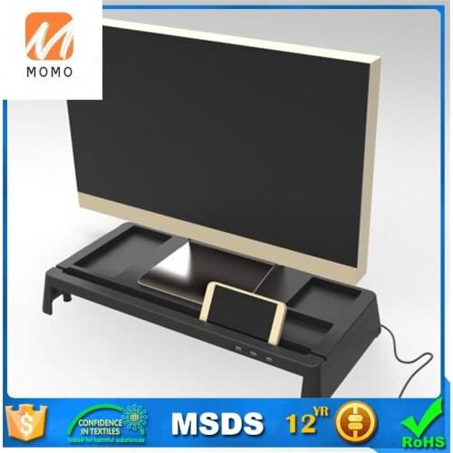 DIY Adjustable Eco-Friendly Plastic Computer Monitor Riser Stand