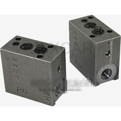 For XCMG/SANY SY/LiuGong/LIUGONG CLG/YUCHA/LOVOL/XGMA excavator swing motor delay valve delay valve swing reducer accessories