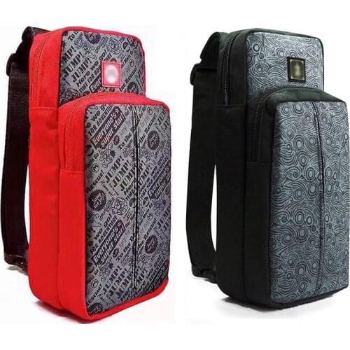 Travel Carry Case Storage Crossbody Chest Bag Fit for Nintend Switch Lite for NS mainframe/data lines/gaming accessories storage