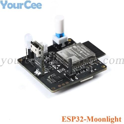 ESP32 Moonlight Development Board Module ESP32-Moonlight ESP32-WROOM-32D Wifi Wireless Bluetooth-compatible MCU Module IOT