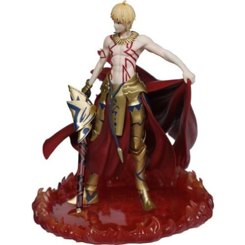 26CM Anime Fate stay night FATE FGO Archer Gilgamesh PVC Action Figure Collection Model Toys For Christmas Gift