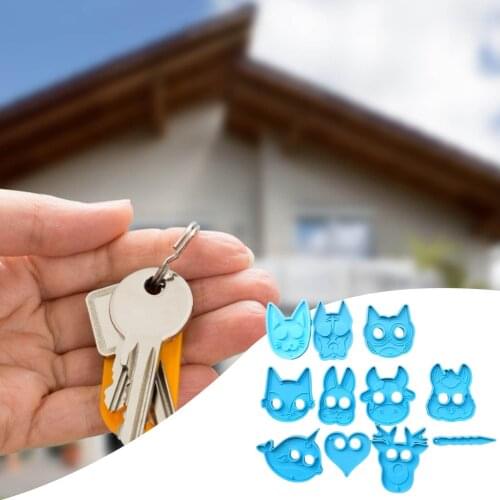 Resin Mold Super Glossy Self-defense Cat Keychain Pendants DIY Silicone Mould Clay Crafts Christmas New Year Decorations Gifts