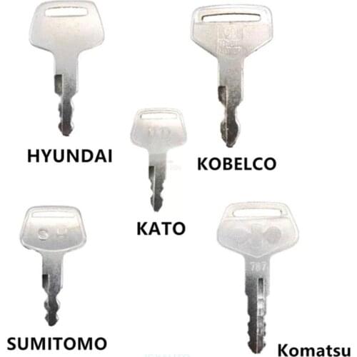 Excavator key excavator accessories For HYUNDAI KOBELCO SK SUMITOMO KOMATSU PC KATO HD