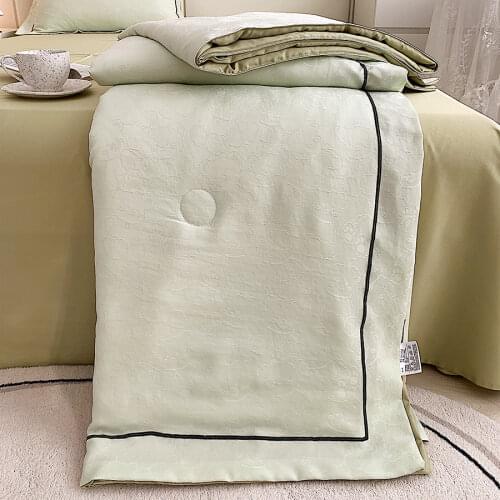 Lycra Tencel Cool Comforter Cool black technical fabric 1000TC for Summer Towel Blanket Air-conditioned Quilt Toweling Coverlet