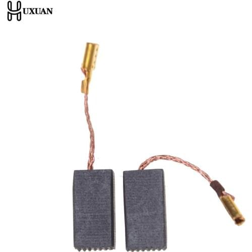 10 Pcs Mini Drill Electric Grinder Replacement Carbon Brushes Spare Parts For Electric Motors Dremel Rotary Tool 15*8*5mm