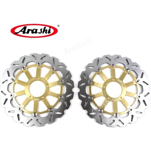 ARASHI CNC Front Brake Rotors Brake Disc Floating For DUCATI MONSTER 797 ABS 803 2017 / HYPERMOTARD 796 800cc 2013 2014 2015