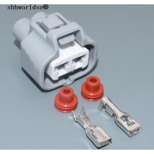 Shhworldsea 2pin Motor hidraulico hembra automotriz HID Cable conector para car waterproof connector for Toyota 11410 6189-0425
