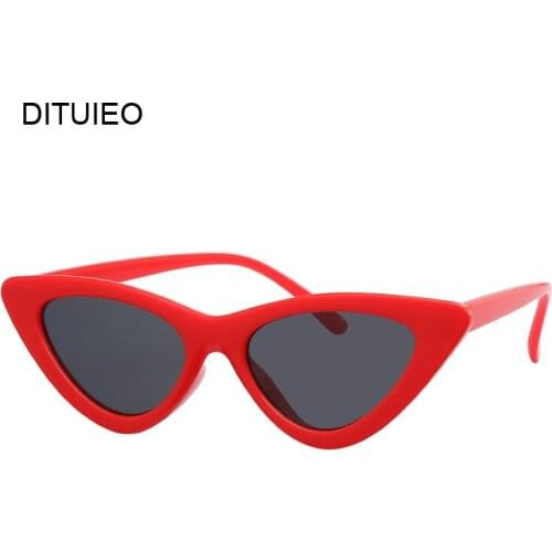 Cat Eye Sunglasses For Women Brand Designer Retro Sun Glasses Female Vintage Small Cat Eye Glasses Oculos De Sol