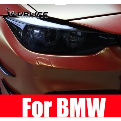 TPU Transparent Black Car Headlight Protective Film For Bmw 3 4 Series F30 F31 F32 F34 2013 2014 2015 2016 2017 2018 Accessories