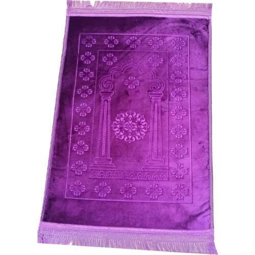 VIP Prayer Mat Muslim Islamic Musallah Prayer Salat Rug Sajadah tapis de priere islam Sajda Praying Mats Carpet Tassel Decor