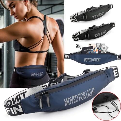 Unsex Waterproof Outdoor Sports Running Bag Belt Waist Pack Men Women Mobile Phone Bag Pouch Portable Large Capacity Wallet Bags