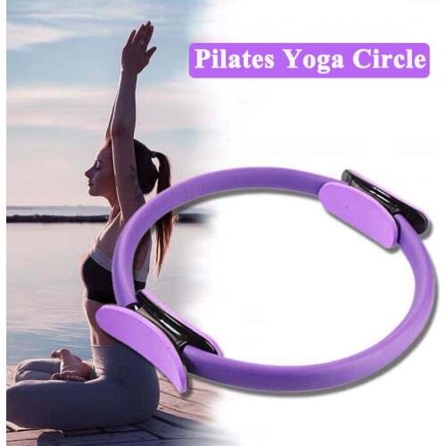 Yoga Fitness Pilates Circle Professional Training Muscle Pilates Circle Exercise Equipment Stretch Band For Workout Gym Home