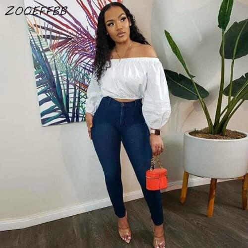 ZOOEFFBB Off Shoulder Blouses