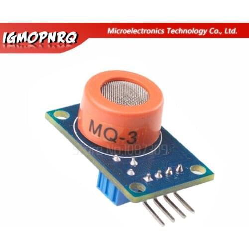 1pcs MQ3 Alcohol Ethanol Sensor Breath Gas Ethanol MQ-3 module ethanol concentration alcohol gas detection circuit module