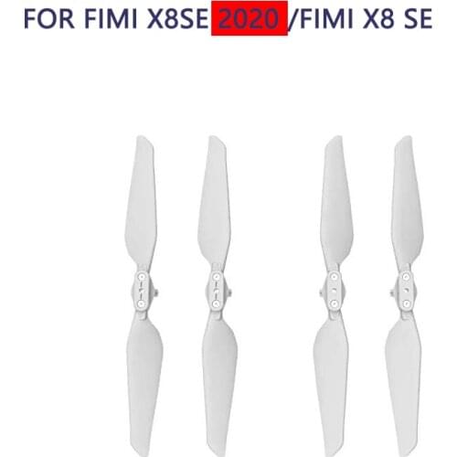 2Pairs Original FIMI X8SE 2020 RC Quadcopter Spare Parts Quick-Release Foldable Propellers for FIMI X8 SE Propellers