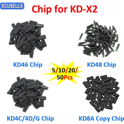5/10/20/50Pcs KEYDIY KD 4C 4D 46 / 48 Copy Clone Transponder Chip Special for KD-X2 KD X2 Key Programmer Cloner Remote Generater