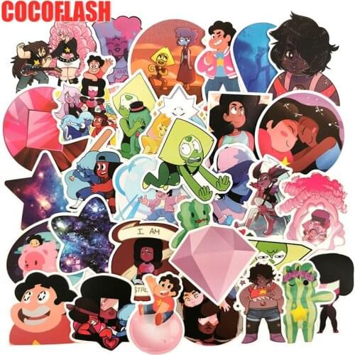 10/50Pcs/Set Steven Universe Sticker Decal Cartoon Stickers For Car Laptop Bicycle Motorcycle Notebook Waterproof Stickers