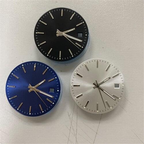 29MM Watch Dial with Literals Watch Hands for Miyota 8215 8200 821A for Mingzhu 2813 Watch Movement Repair Parts