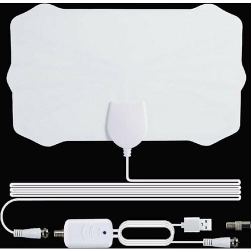 HDTV Antenna Digital Antenna TV Receiver Indoor 1200 Miles With Amplifier Booster DVB-T2 Isdb-tb Satellite Receiver Clear Aerial