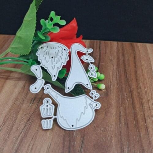 Long Hat Santa Carbon Steel Cutting Dies DIY Scrapbooking Photo Album Embossing Paper Cards Making Stencil Decorative
