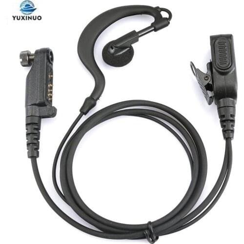 Hytera Walkie Talkie Earhook Mic Earpiece Headset for HYT PD600 PD602 PD605 PD662 PD665 PD680 PD682 PD685 X1P X1E Two Way Radio