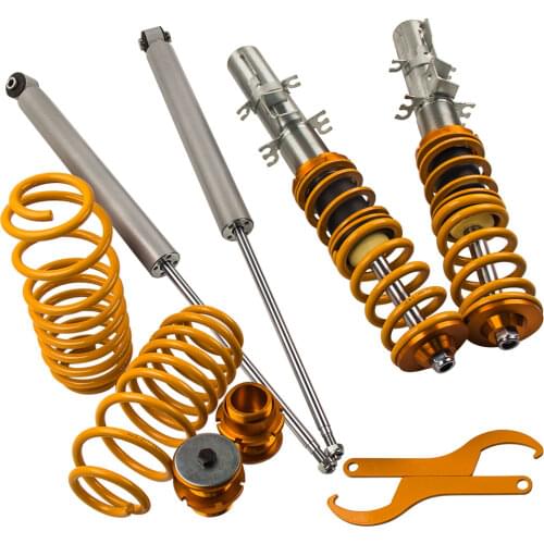 Adjustable Suspension Lowering Shock For SEAT Leon 1M Cupra R 1.8T Lowering Springs Shock Struts