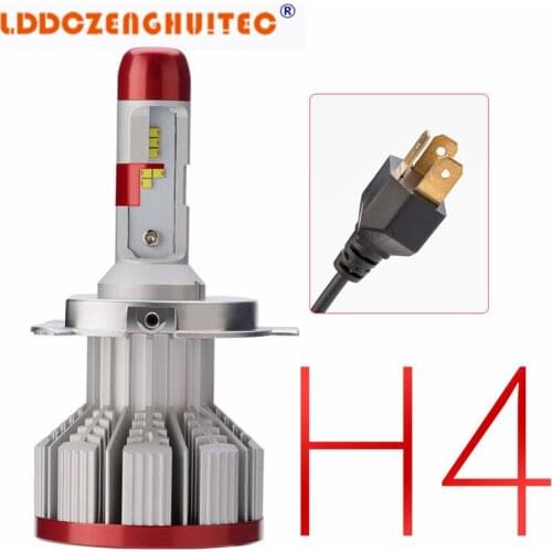 LDDCZENGHUITEC H4 H7 H1 H11 H13 H3 9005 9006 HB4 Car LED Headlight Bulbs COB Hi-Lo Single Beam 64W 6000lm Auto Fog Light 12V