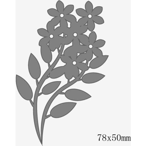 Beautiful Flower Diy Metal Cutting Dies Stamp Scrapbooking Decorative Household products Embossing Stencial Home Decoration