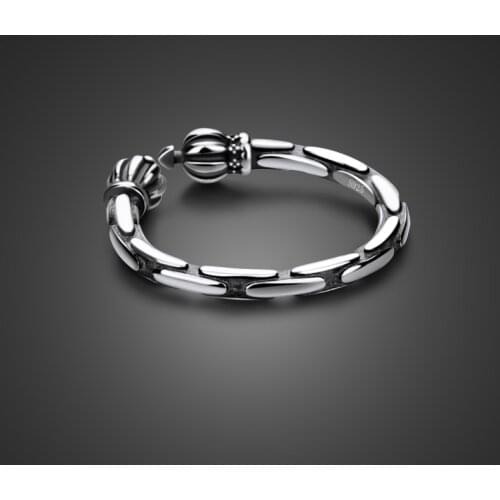 Fashion crown design antique Thai solid silver open ring lovers best gift. Wholesale 100% 925 sterling silver rings men women