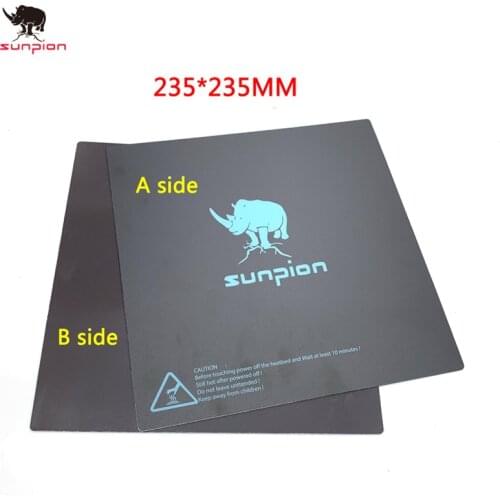 3D Printer Print Sticker Build Surface Plate Tape Magnetic Print Bed Tape square 235*235mm for 3D Printer Ender-3/Ender-3X