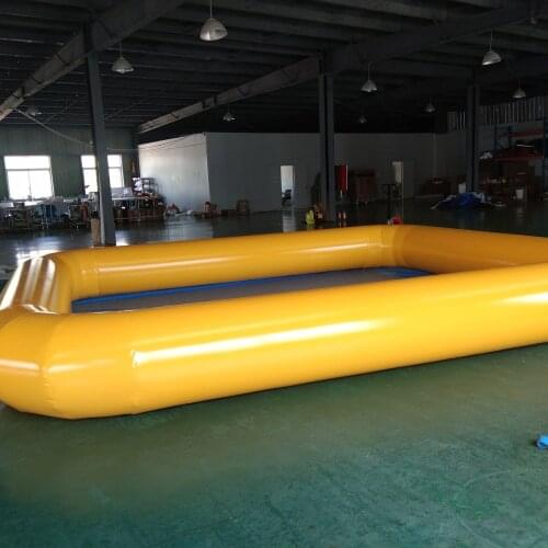 New design Customizable colors factory direct giant PVC inflatable swimming pool PVC mesh cloth