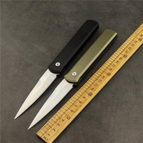 New godfather 920 folding knife 154cm blade 6061 aviation aluminum handle outdoor camping tactical sharp folding knife EDC tool