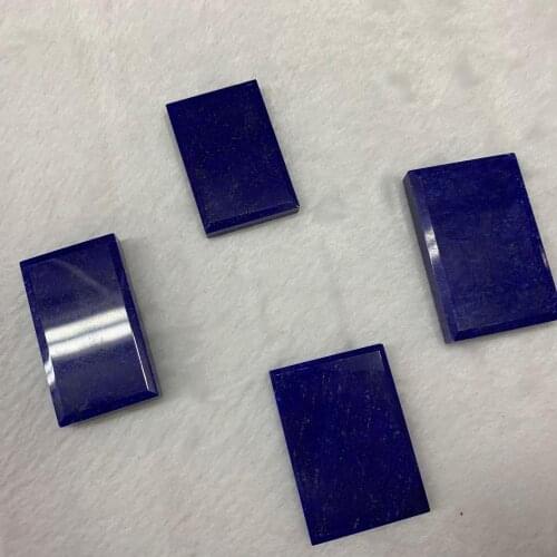 Rectangle Lapis lazuli stone beads DIY loose beads for pendant making for jewelry making 1 piece to sale