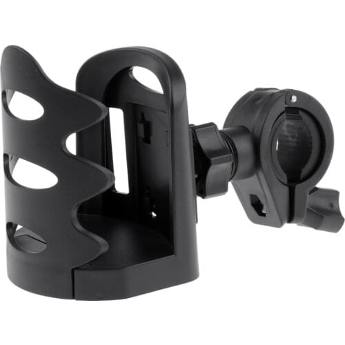 Universal Adjustable Water Bottle Cup Holder, Stroller Cup Bracket, Large Caliber Designed Cup Drink Holder Cage