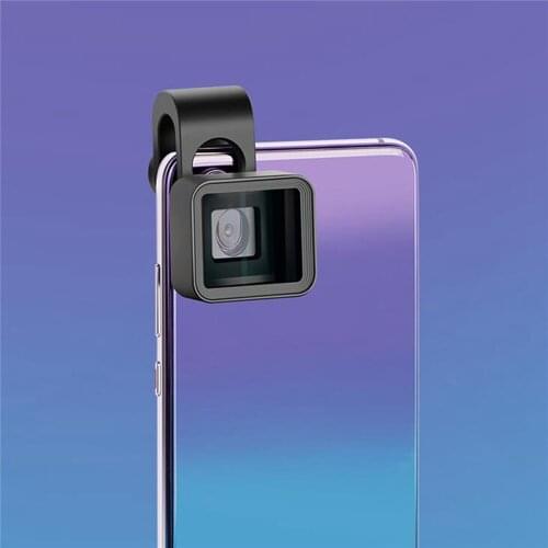 Upgrade Version 1.33X Deformation Mobile Phone Lens Universal Clip Widescreen Movie Wide-Angle Camera Lens for iPhone Samsung
