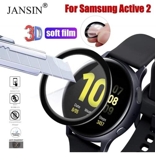 Active 2 Screen Protector film For Samsung Galaxy Watch Active 2 40mm 44mm soft tpu Screen Protector active 2 44mm 40 Cover film