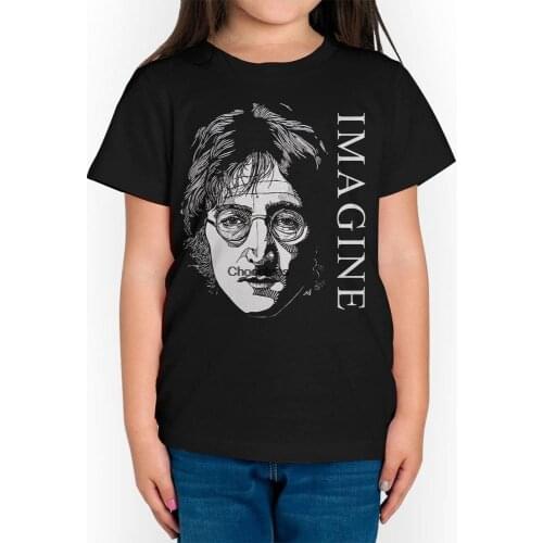 John Lennon Imagine Cool Kids T Shirt 100% Cotton Toddler T Shirt Kid Tee Kid T Shirt Toddler Tee Kids Birthday