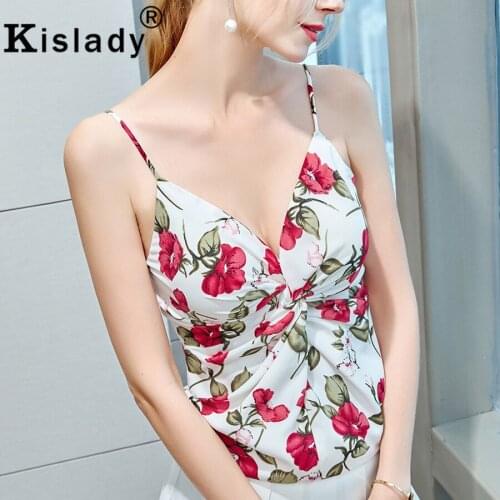 2020 Spring Summer Fall Womens V-Neck Sleeveless Bow Gothic Shirt Sexy OL Tops Harajuku Print Shirt Korean Fashion Clothing