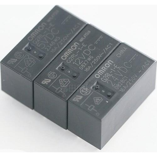 2PCS/LOT Relay G2RL-1-E-5VDC G2RL-1-E-12VDC G2RL-1-E-24VDC 8PIN 16A