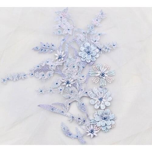 1 piece/package 3D stereo lace flower flower patch handmade DIY patch flower clothing accessories material lace ss150