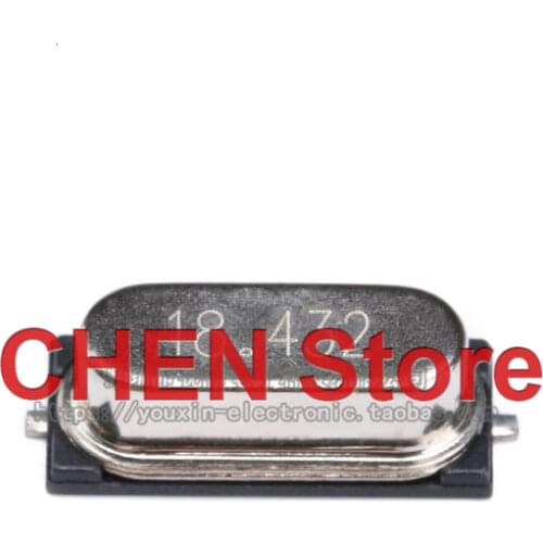 10pcs SMD 49SMD 18.432MHz passive crystal 20PF 20PPM 18.432M