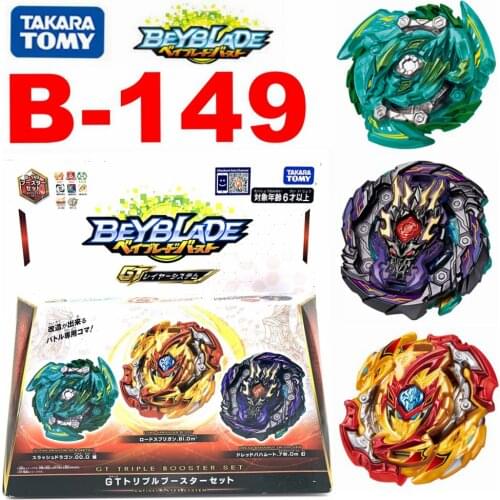 100% Original takara Tomy Beyblade BURST Booster GT B-149 Triple Booster Set Lord Spriggan with original box