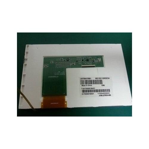 7.0 inch TFT LCD Screen LW700AT9901 WVGA 800(RGB)*480